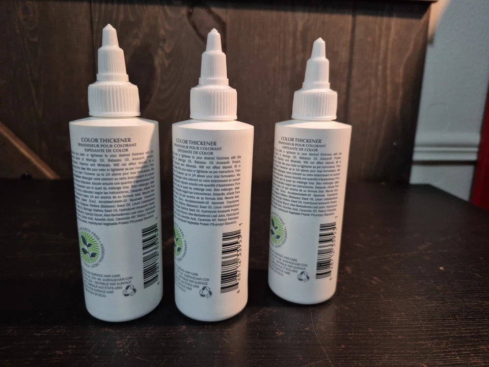 3 批量 (3) 表面纯色增稠剂 全效控制 闪耀状况 4 盎司/118 毫升 — 第 2/4 张图片