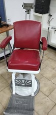Poltrona da Barbiere Vintage  anni 40 / 50, (Originale)