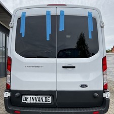 Hecktürscheiben Set Heckfenster Echtglas für Ford Transit MK8/MK8 E L2-L4 NEU