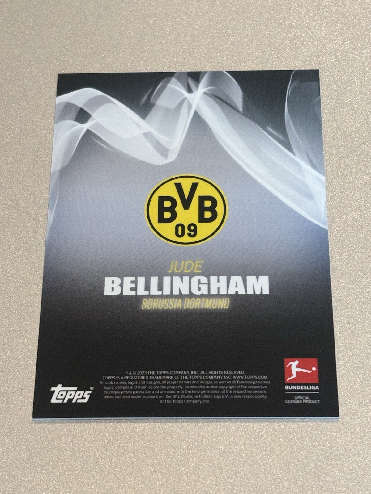 2022-23 Topps Bundesliga International Stars Jude Bellingham /99 view 2