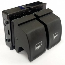 VW POLO 6C ELECTRIC WINDOW SWITCH DRIVER?S 2 POINT 6C0959858 WHS