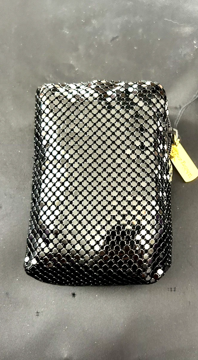 whiting and davis cigarette case Whiting & Davis Vintage Black Tone Mesh Cigarette Case NWT