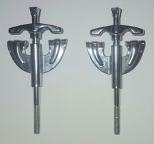 Ludwig Bass Drum Chrome Hardware Drum Claws and Tension Rods 2pcs 