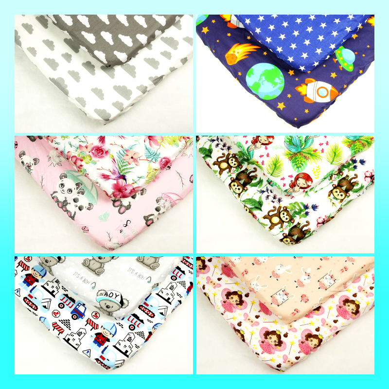 Pack Fitted Sheets Mattress Cover Compatible chicco next to me