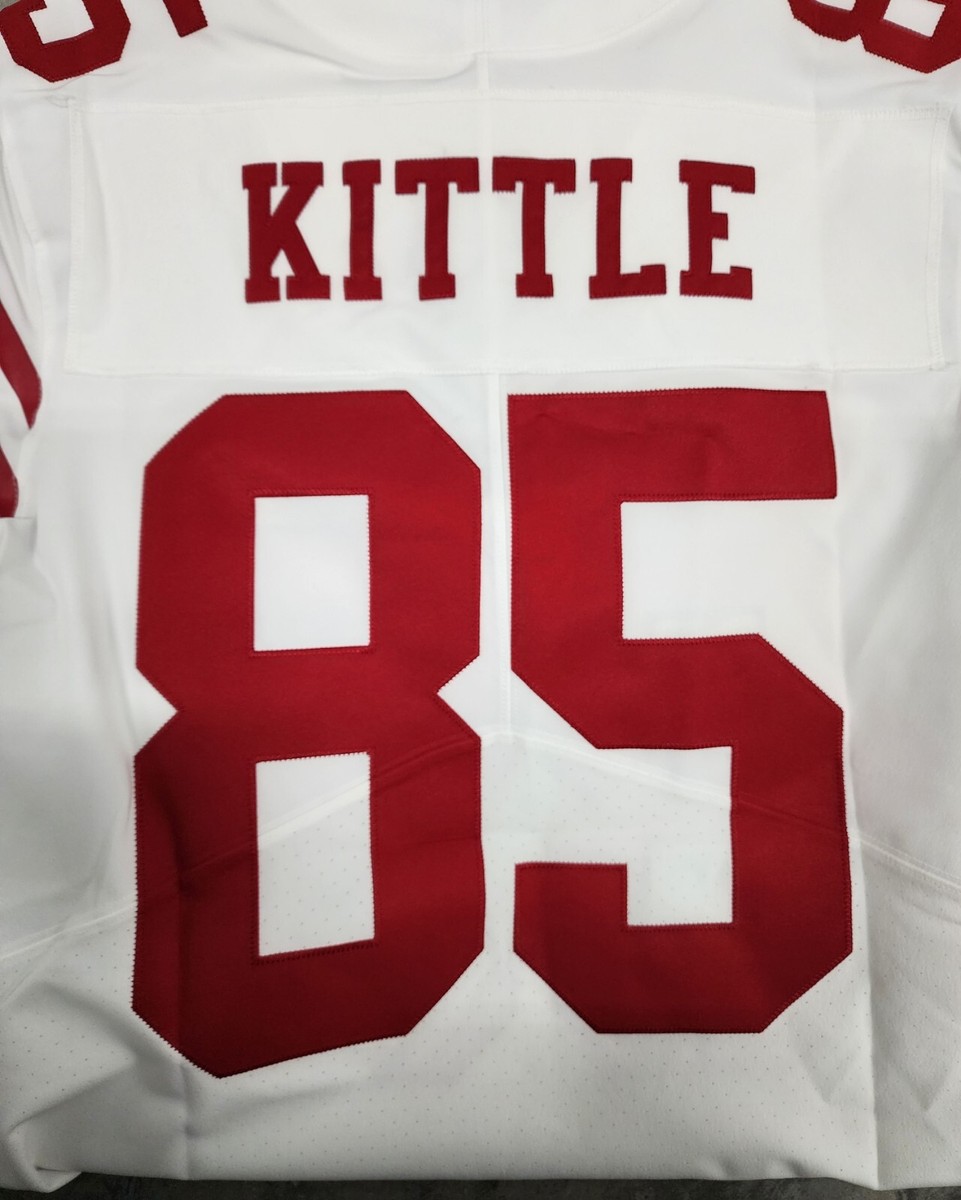 George Kittle San Francisco 49ers Nike Vapor Elite AUTHENTIC White