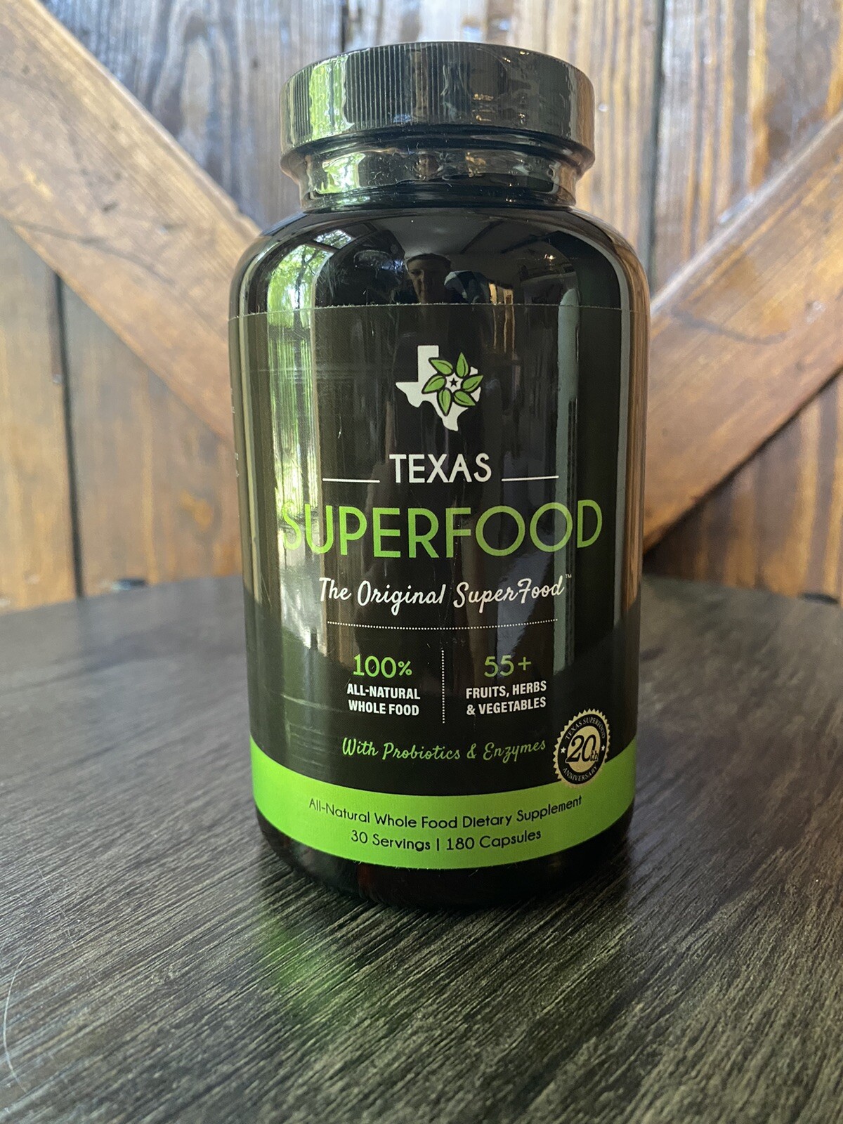 Nuplexa Texas Superfood Capsules 180 Count 55+ Fruits, Herbs, Vegetables 11/23 eBay