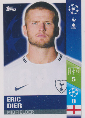 Champions League 17/18 - Sticker 148 - Eric Dier - Tottenham Hotspur