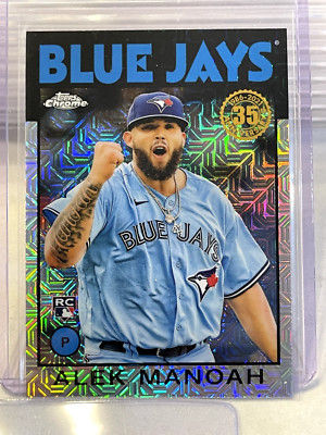Alek Manoah 2021 Topps Chrome ROOKIE MOJO REFRACTOR #86C-39 Toronto Blue Jays 