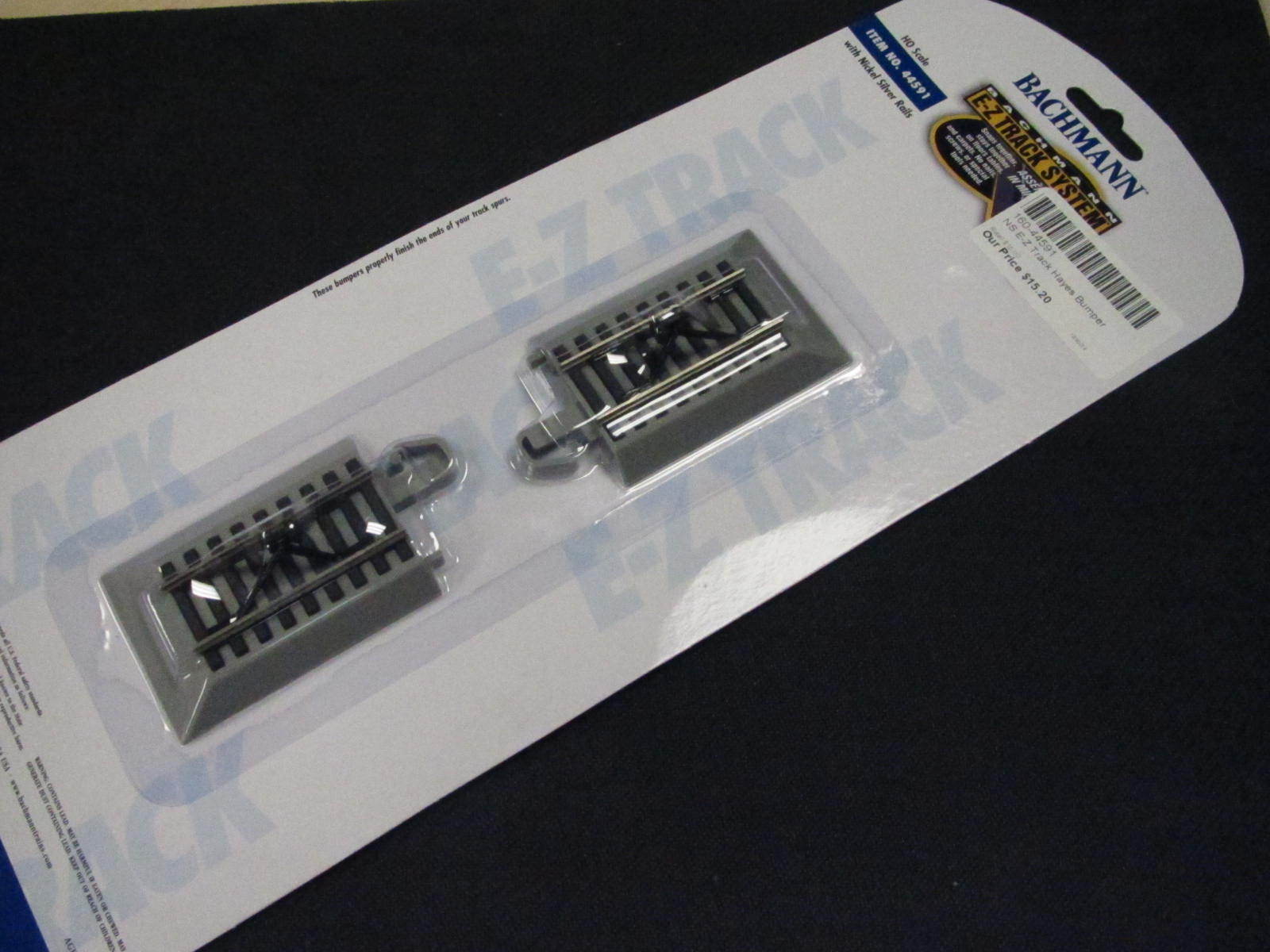 Bachmann Thomas Bachmann Trains Snap-Fit E-Z Track Hayes Bumpers (2/Carte Bachmann Train Set - Foto 5