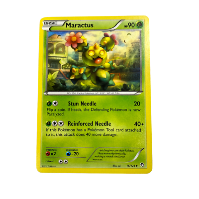 Maractus 16/124 - Dragons Exalted - Uncommon - Pokemon Card TCG | eBay