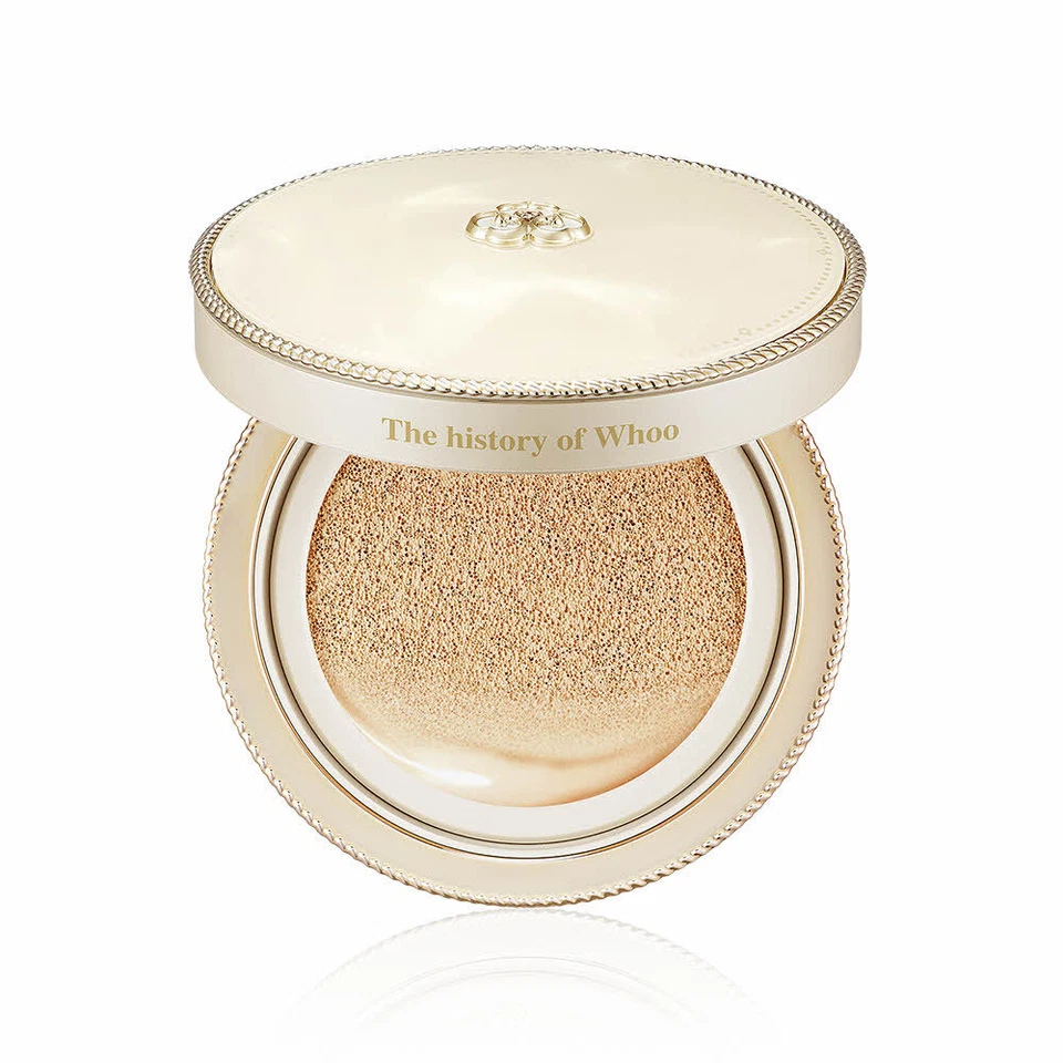 WHOO Gongjinhyang Mi Luxury Golden Cushion Glow (original+refill set) - Image 4 of 4