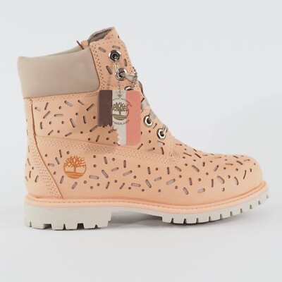 Womens Timberland Inch Premium A21JV Leather Lace Up Waterproof Casual  Boot UK