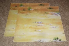 NRN Designs 11.75 x 11.75 Single Sided Papers (2)  ~ Outdoor Rocky Terrain/Road