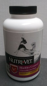 Nutri-Vet Bladder Control Liver Chewables For Dogs, 90 ...