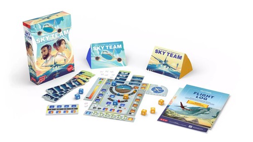 Sky Team Board Game, by Luc Remond, Published by Scorpion Masque - Picture 2 of 2
