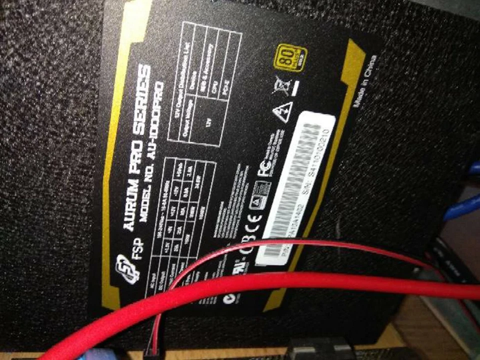 8+6pin PCI-E VGA Power Supply Cable for FSP AURUM Pro 850W 1000W 1200W 50cm - Image 2 of 3