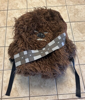 Star Wars Chewbacca Faux Fur Backpack Fuzzy Star Wars Chewie  display picture 3