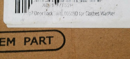 WASHER MACHINE DOOR LOCK SWITCH LATCH FITS DC64-00519D OR DC6400519D READ - Picture 11 of 12