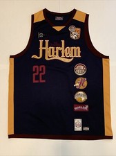 Harlem Globetrotters Limited Edition Patch Jersey PLATINUM FUBU 3XL 22 GEESE