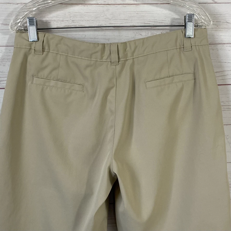 Tommy Hilfiger Boys Chino Shorts Sz 20 Husky Beige Polyester Blend Stretch 32x10 - Image 4 of 4