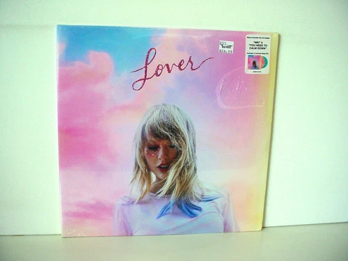 TAYLOR SWIFT "Lover" SEALED PINK and BLUE VINYL Double LP 2019 REPUBLIC B0030972