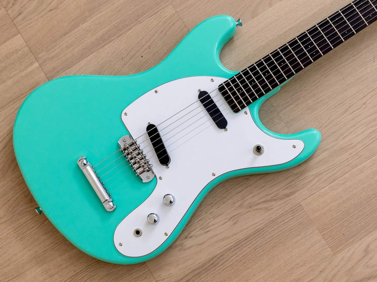 2000s Mosrite Mark II Vintage Reissue Seafoam Green Johnny Ramone Fillmore