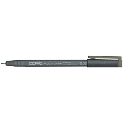 COPIC Fineliner Multiliner 0,03 mm warm grey