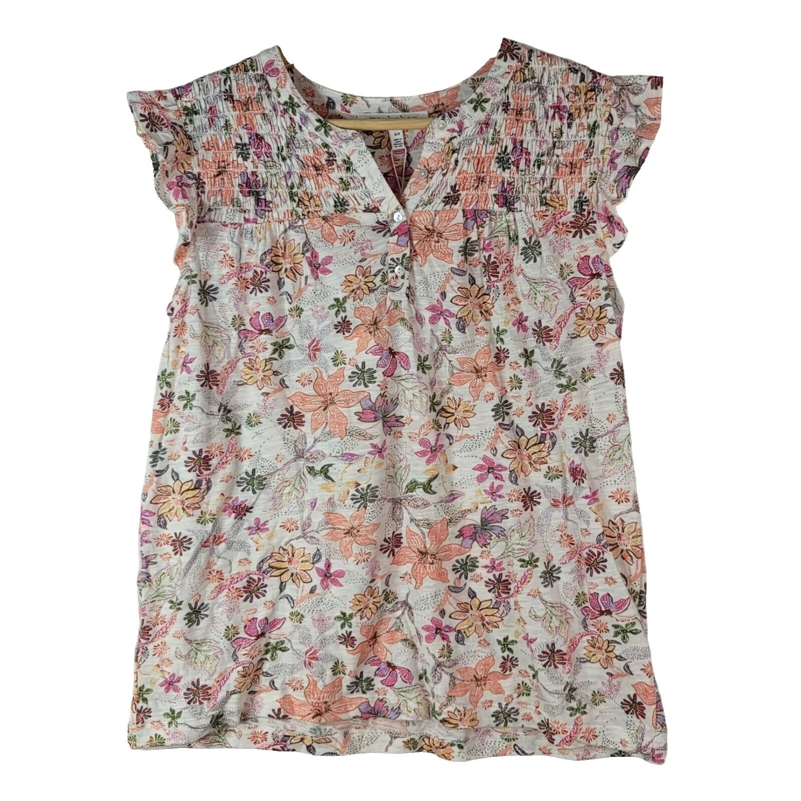 Cotton Business Floral Tops for Women
