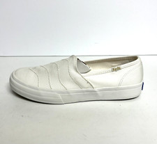 Keds Womens Double Decker Slip On White Size 6.5M
