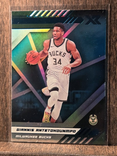 2020-21 Panini Chronicles Xr Teal Giannis Antetokounmpo #274 Parallel Insert