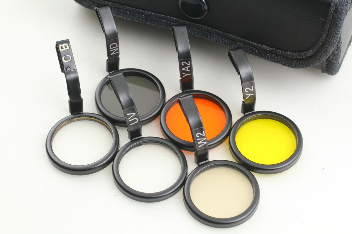 フィルムカメラ Widelux F8 + Filter Set + Box (Serviced) WIDELUX F8 35mm Panoramic Film Camera with case & Set of
