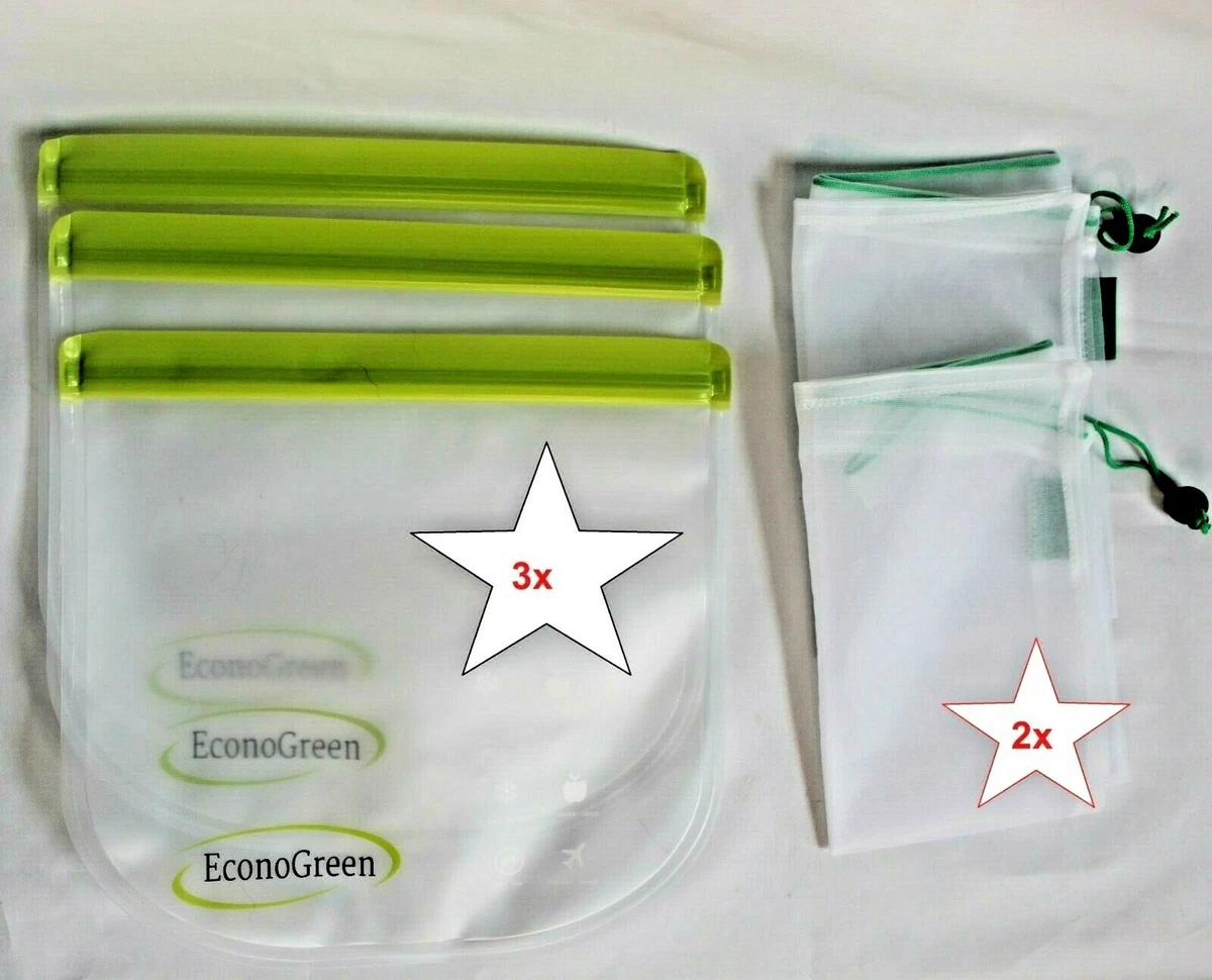 Thick Clear Ziplock Storage Bags Heavy-Duty Transparent Plastic