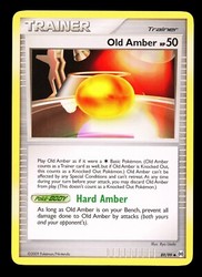 Old Amber 89/99 Arceus Uncommon Pokemon Card