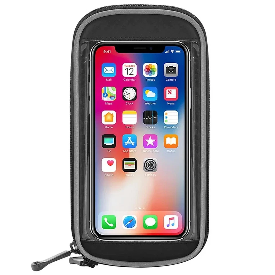 Support Téléphone Imperméable Vélo de Moto Guidon Scooter - Photo 3/4