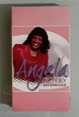 angela spivey  DETERMINED  VHS VIDEOTAPE 