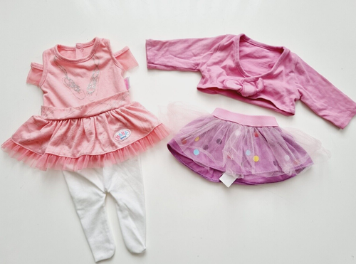 Baby Born Ballerina Ballett 4 tlg. Set für Puppe 43 cm Body Rock Jacke Zubehör - Bild 2 von 6