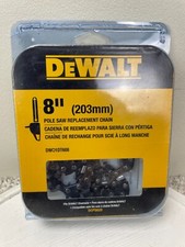 DeWalt 8" Pole Saw Replacement Chain Pitch DWO1DT608 Steel 3/8" Low Kick Back