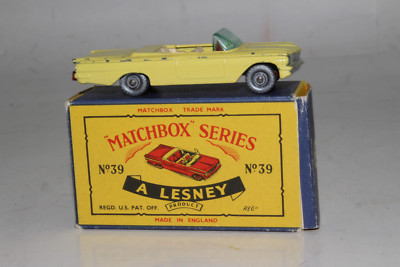 lesney pontiac convertible