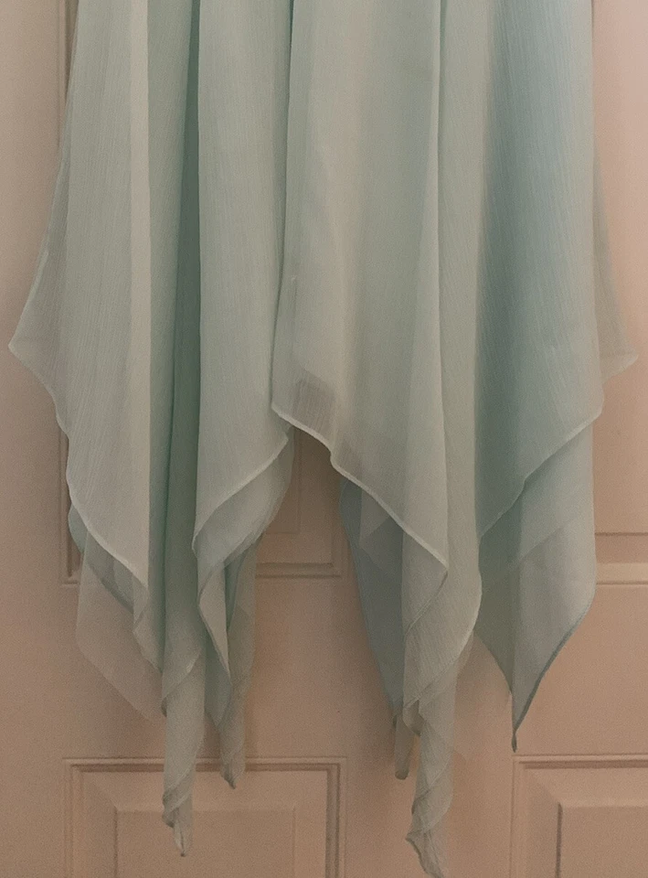 Monsoon Girls Sequined Hanky hem dess Sz 12-13 Years - Image 4 of 4