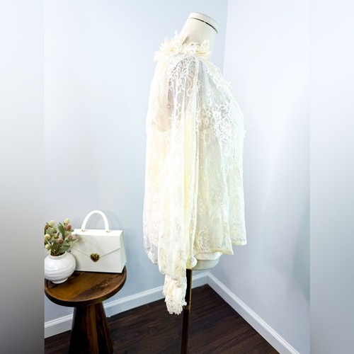 Zimmermann Lace Swing Blouse - Picture 7 of 9