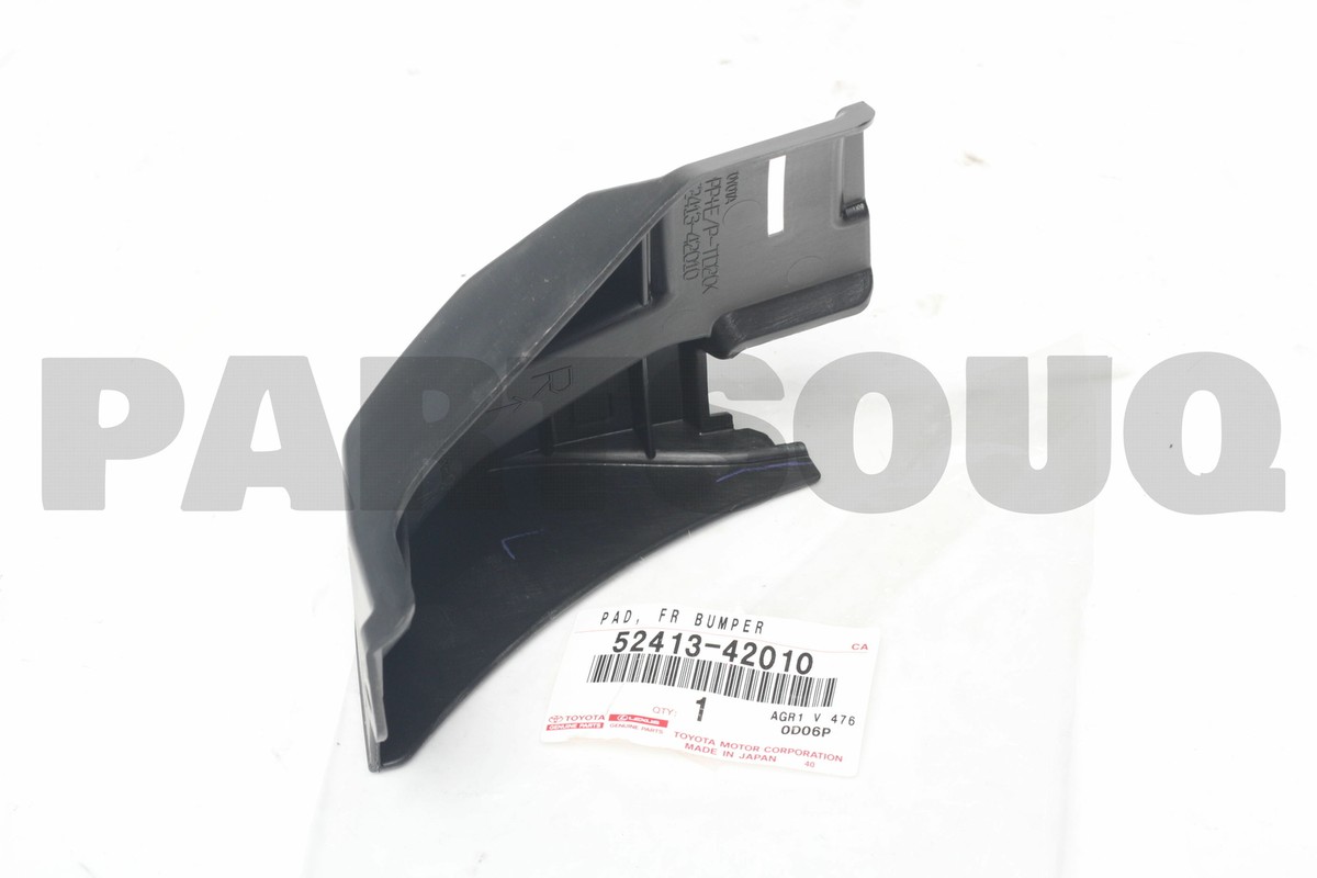 as. 5241342010 Genuine Toyota PAD, FR BUMPER 52413-42010 | eBay