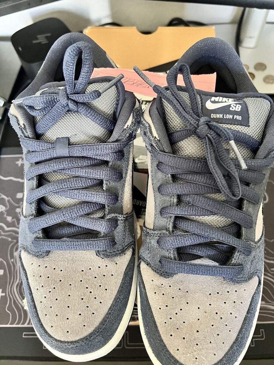 Nike Dunk Low Pro SB Thunder Blue/Cool Grey Sz 7.5 [304292 Nike Dunk Low Pro SB Thunder Blue/Cool Grey Sz 7.5 [304292
