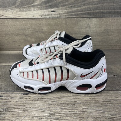Nike Air Max Tailwind GS White Black Red BQ9810-103 Youth 7y Womens 8.5