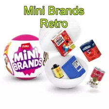 Zuru 5 Surprise Mini Brands RETRO ~You Choose~
