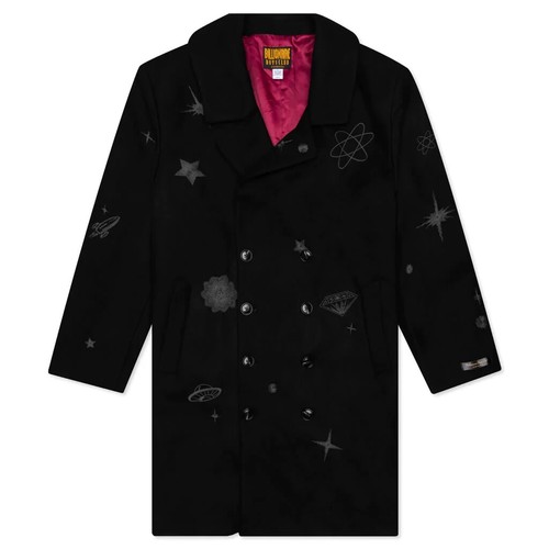 $500 NWOT BILLIONAIRE BOYS CLUB Men's Small BB Starry Night Coat in Black