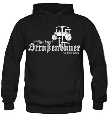 Straßenbauer Kapuzenpullover | Bau | Bagger | Zunft | Handwerker | Maurer | M1