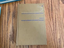 Concepts and Models in Groundwater Hydrology Hardcover Patrick A.