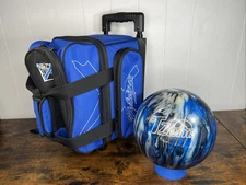 Brunswick TZone Bullet Indigo Bowling Ball 14 lbs (USBC) KR Strikeforce Roller