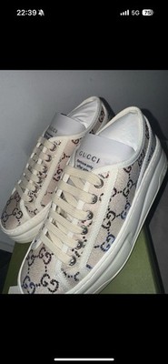 Gucci Wmns GG Sneaker 'Off White Crystals' GR 36