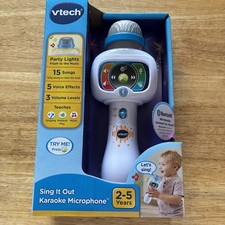 VTech Sing It Out Karaoke Microphone White